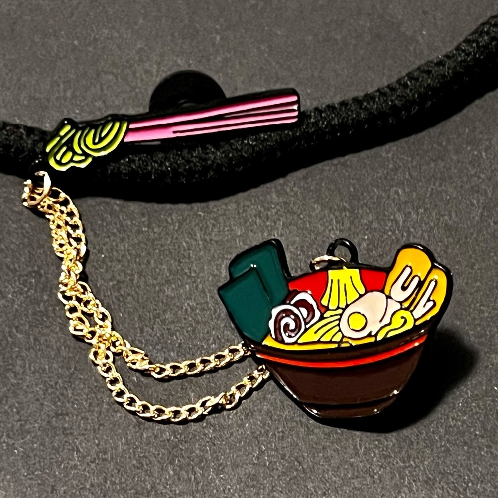 Ramen Bowl snd Chopsticks Pin